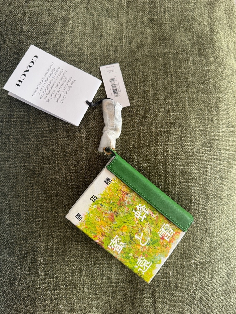 COACH Spring 2026 Honeybees And Distant Thunder By Riku Onda Book Bag Charm